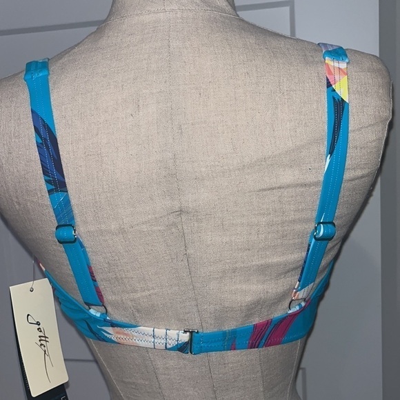 Profile By Gottex Paradise Bikini Bra Top Size 12 NWT - Picture 5 of 6